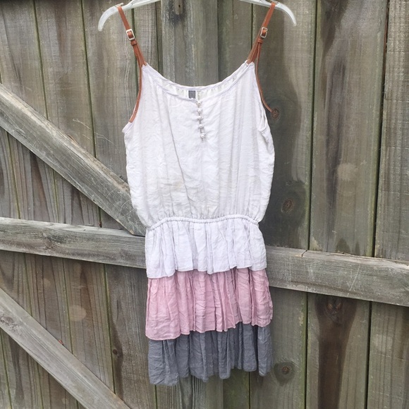 Dresses & Skirts - Multi colordress bohemianadjustable leather straps